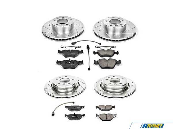 Power Stop Powerstop Z23 Evolution Sport Brake Upgrade Kit (Front & Rear) - 1994-5 BMW 540i K382