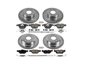 Powerstop Z23 Evolution Sport Brake Upgrade Kit - Front & Rear - BMW E84 X1 xDrive28i