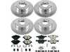 Power Stop Powerstop Z23 Evolution Brake Kit - Front and Rear - 11-16 BMW 528i K6033 View 1