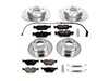 Power Stop Powerstop Z23 Evolution Sport Brake Kit - Front & Rear - 95-99 BMW 318ti K591 View 1