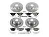 Power Stop Powerstop Z23 Evolution Sport Brake Upgrade Kit - Front & Rear - 2004-06 BMW X5 K5719 View 1