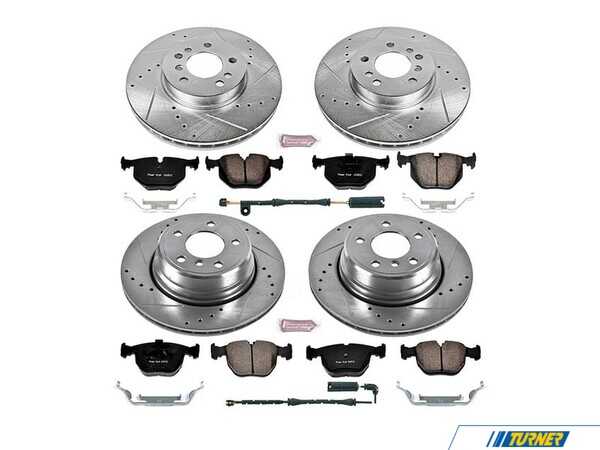 Power Stop Powerstop Z23 Evolution Sport Brake Upgrade Kit - Front & Rear - 2004-06 BMW X5 K5719