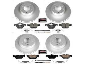 Powerstop Z23 Evolution Coated Brake Kit - Front and Rear - BMW E9X 328i xDrive