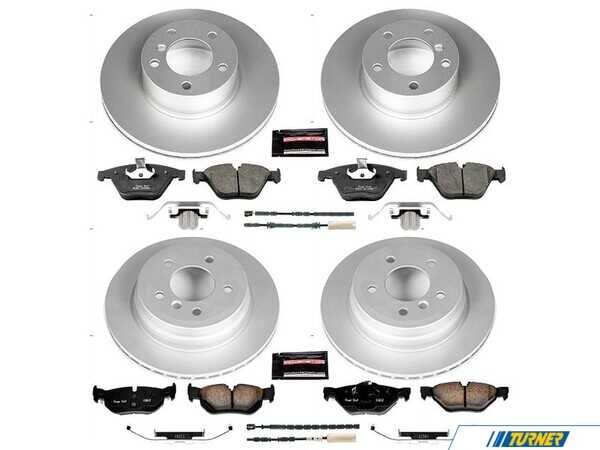 Power Stop Powerstop Z23 Evolution Coated Brake Kit - Front and Rear - BMW E9X 328i xDrive CRK6074