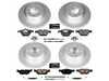 Power Stop Powerstop Z23 Evolution Coated Brake Kit - Front and Rear - BMW E92 328i CRK6072 View 1