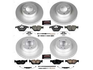 Powerstop Z23 Evolution Coated Brake Kit - Front and Rear - BMW E92 328i