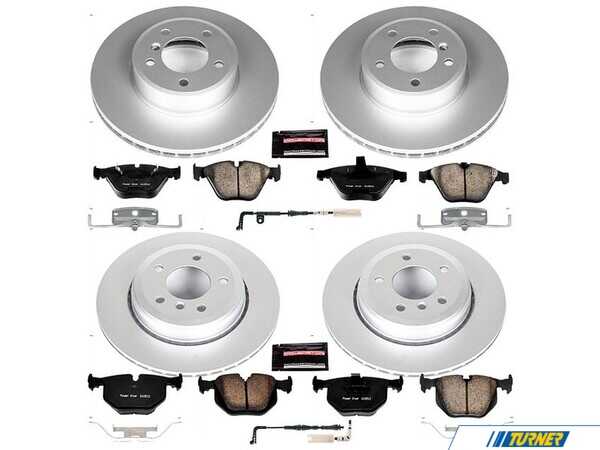 Power Stop Powerstop Z23 Evolution Coated Brake Kit - Front and Rear - BMW E60 5 series CRK5360