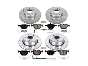 Powerstop Z23 Evolution Sport Brake Kit - Front & Rear - BMW 525xi/528i/530xi