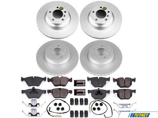 Power Stop Powerstop Z23 Evolution Coated Brake Kit - Front & Rear - 2006 BMW 330i CRK2886