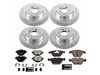 Power Stop Powerstop Z23 Evolution Brake Kit - Front and Rear - 2011 BMW 535i xDrive K6582 View 1