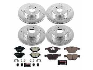 Powerstop Z23 Evolution Brake Kit - Front and Rear - 2011 BMW 535i xDrive