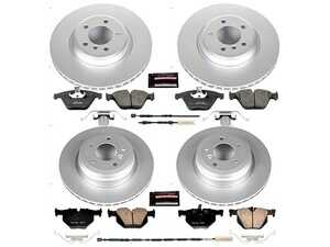 Powerstop Z23 Evolution Coated Brake Kit - Front and Rear - 13-15 BMW X1 x35i