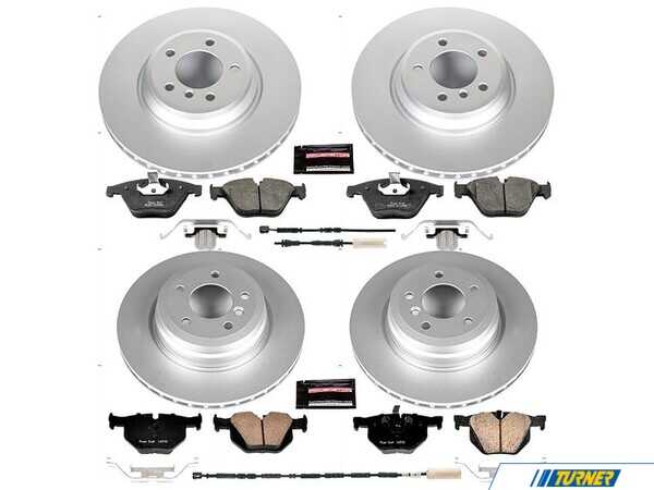 Power Stop Powerstop Z23 Evolution Coated Brake Kit - Front and Rear - 13-15 BMW X1 x35i CRK7021
