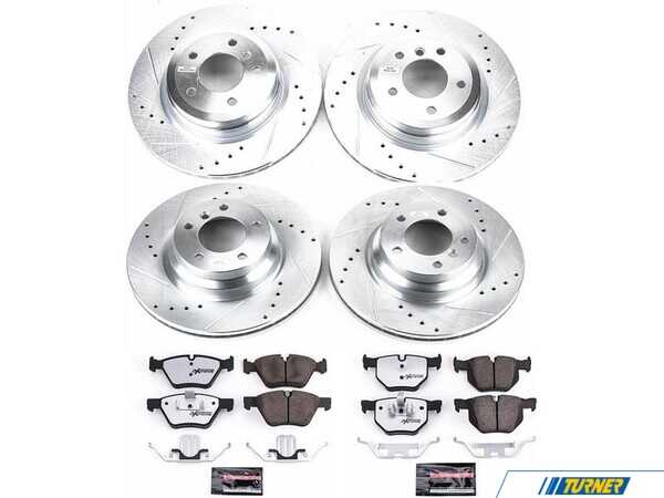 Power Stop Z26 Street Brake Kit - Front and Rear BMW 330xi 2006 K5768-26