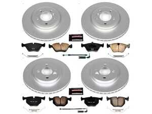 Powerstop Z23 Evolution Coated Brake Kit - Front and Rear - 01-06 BMW 3 series