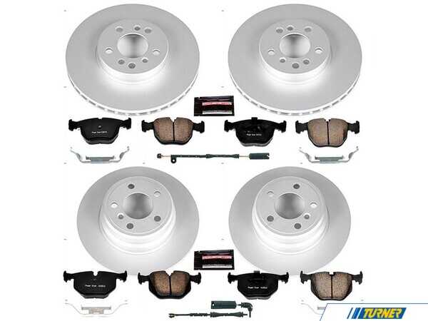 Power Stop Z23 Coated Brake Kit - Front and Rear - 2000-06 BMW X5 CRK5718