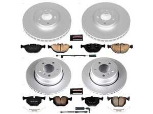 Powerstop Z23 Evolution Coated Brake Kit - Front and Rear - 02-06 BMW X5