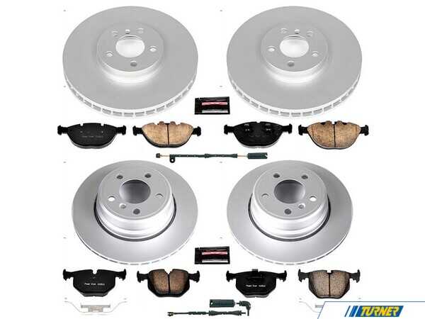 Power Stop Powerstop Z23 Evolution Coated Brake Kit - Front and Rear - 02-06 BMW X5 CRK5733