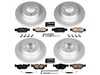 Power Stop Powerstop Z23 Coated Brake Kit - Front and Rear - 2006 BMW 325i CRK2890 View 1