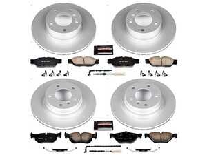 Powerstop Z23 Coated Brake Kit - Front and Rear - 2006 BMW 325i