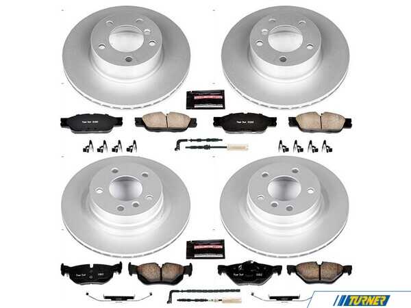 Power Stop Powerstop Z23 Coated Brake Kit - Front and Rear - 2006 BMW 325i CRK2890