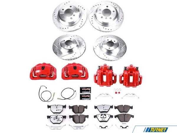 Power Stop PowerStop Z26 Street Warrior Brake & Caliper Kit - E9x 335xi KC6059-26