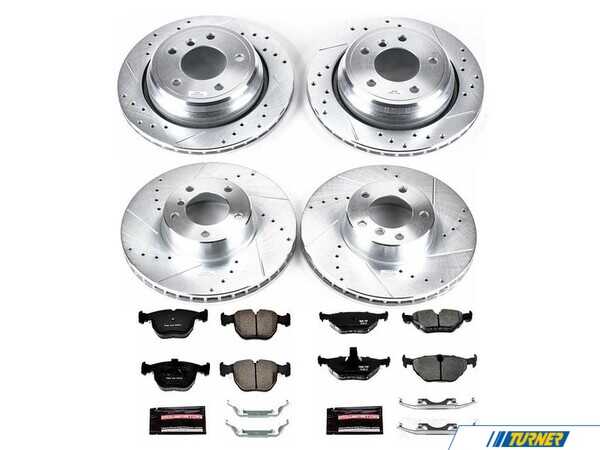 Power Stop Powerstop Z23 Evolution Sport Brake Kit - Front & Rear - BMW E39 540i Sedan K945