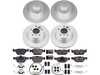 Power Stop Powerstop Z23 Evolution Coated Brake Kit - Front & Rear - 10-13 BMW 128i CRK6347 View 1