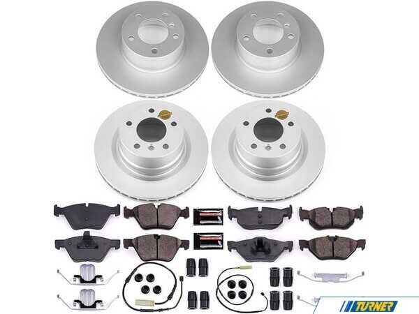 Power Stop Powerstop Z23 Evolution Coated Brake Kit - Front & Rear - 10-13 BMW 128i CRK6347