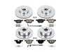 Power Stop Powerstop Z23 Evolution Sport Brake Kit - Front & Rear - BMW E70 X5 xDrive35d K6162 View 1