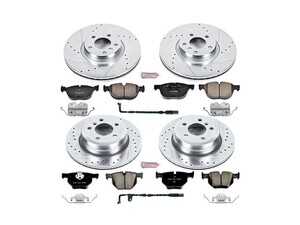 Powerstop Z23 Evolution Sport Brake Kit - Front & Rear - BMW E70 X5 xDrive35d