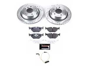 PowerStop TDBK3125 Track Day Rear Brake Kit - E39