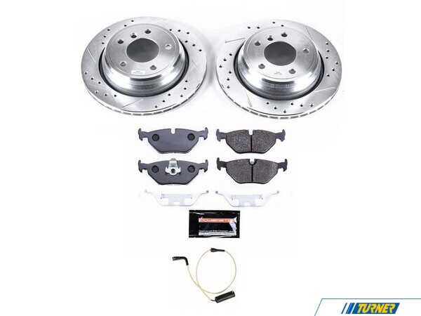 Power Stop PowerStop TDBK3125 Track Day Rear Brake Kit - E39 TDBK3125
