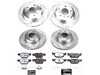 Power Stop Z26 Street Brake Kit - Front and Rear BMW 325xi 2006 K5357-26 View 1