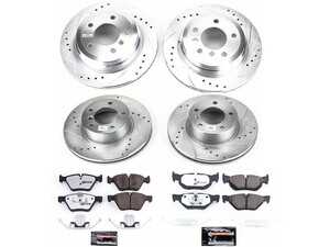 Z26 Street Brake Kit - Front and Rear BMW 325xi 2006