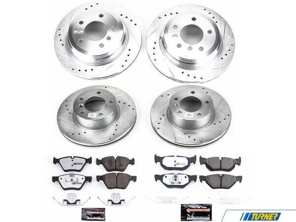 Power Stop Z26 Street Brake Kit - Front and Rear BMW 325xi 2006 K5357-26