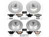 Power Stop Powerstop Z23 Evolution Coated Brake Kit - Front and Rear - BMW E90 3 series CRK4094 View 1