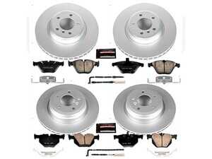 Powerstop Z23 Evolution Coated Brake Kit - Front and Rear - BMW E90 3 series