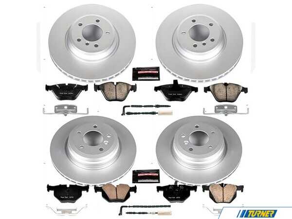 Power Stop Powerstop Z23 Evolution Coated Brake Kit - Front and Rear - BMW E90 3 series CRK4094