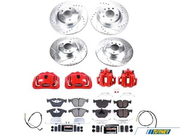 Power Stop PowerStop Z23 Evolution Sport Brake Upgrade Kit with Calipers - E9x 335d/335i KC4094