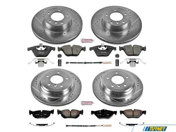 Power Stop Powerstop Z23 Evolution Sport Brake Kit - Front & Rear - BMW E92 328i Coupe K6072