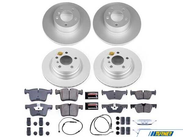 Power Stop Powerstop Z23 Evolution Coated Brake Kit - Front & Rear - BMW F30  CRK6744