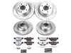Power Stop Z26 Street Brake Kit - Front and Rear BMW 128i 2010-2008 K5766-26 View 1