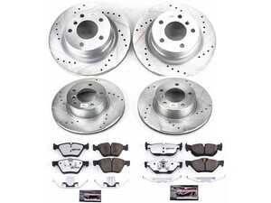 Z26 Street Brake Kit - Front and Rear BMW 128i 2010-2008
