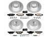 Power Stop Powerstop Z23 Evolution Coated Brake Kit - Front and Rear - 2007 BMW 328xi  CRK4102 View 1