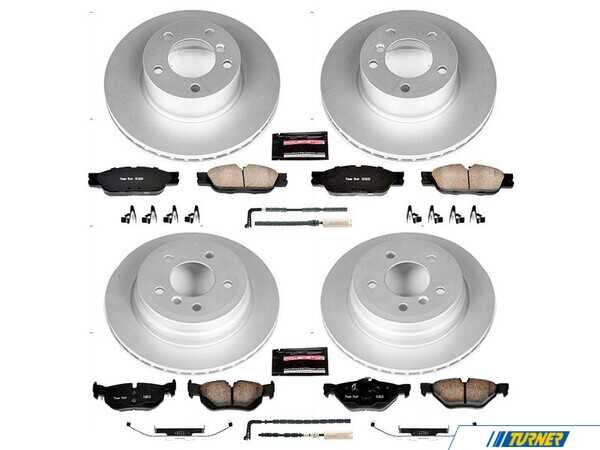 Power Stop Powerstop Z23 Evolution Coated Brake Kit - Front and Rear - 2007 BMW 328xi  CRK4102