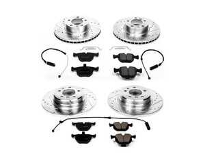 Powerstop Z23 Evolution Sport Brake Kit - Front & Rear - 95-01 BMW 740i & 740iL