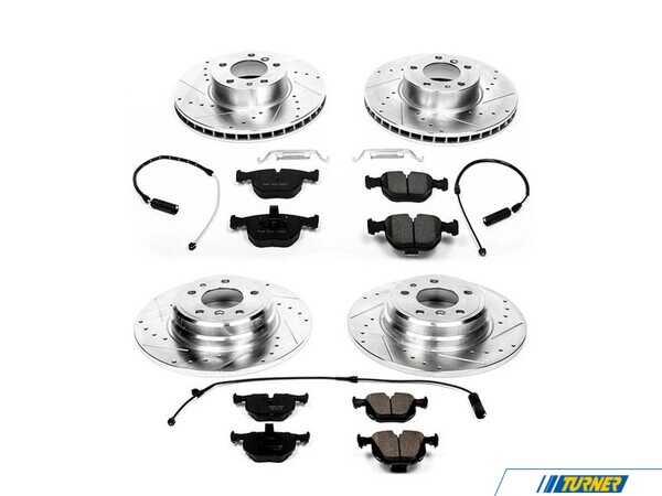 Power Stop Powerstop Z23 Evolution Sport Brake Kit - Front & Rear - 95-01 BMW 740i & 740iL K5710