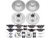 Power Stop Powerstop Z23 Evolution Coated Brake Kit - Front & Rear - 2008-02/2010 BMW 128i CRK5766 View 1