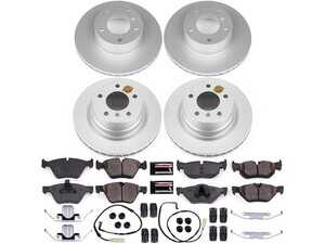 Powerstop Z23 Evolution Coated Brake Kit - Front & Rear - 2008-02/2010 BMW 128i